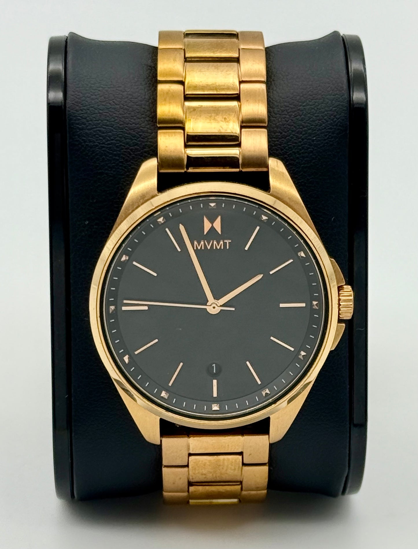 MVMT CORONADA elegant dress watch, 36mm size case, 6.5in size wrist bracelet